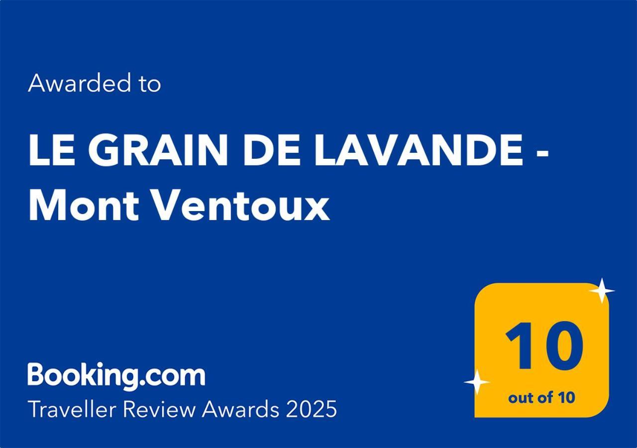 Le Grain De Lavande - Mont Ventoux Sault-de-Vaucluse Exterior foto